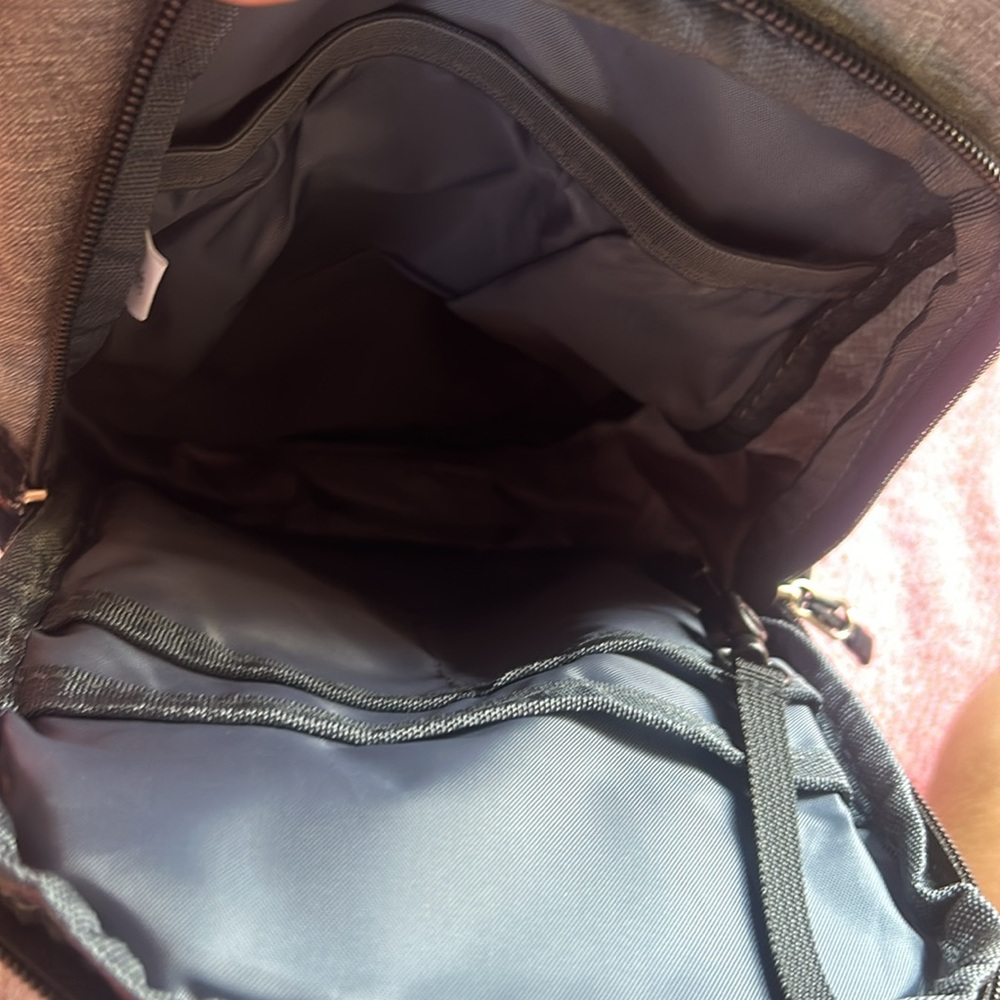 Bostanten Gray and Black Sling Backpack - Picture 7 of 9